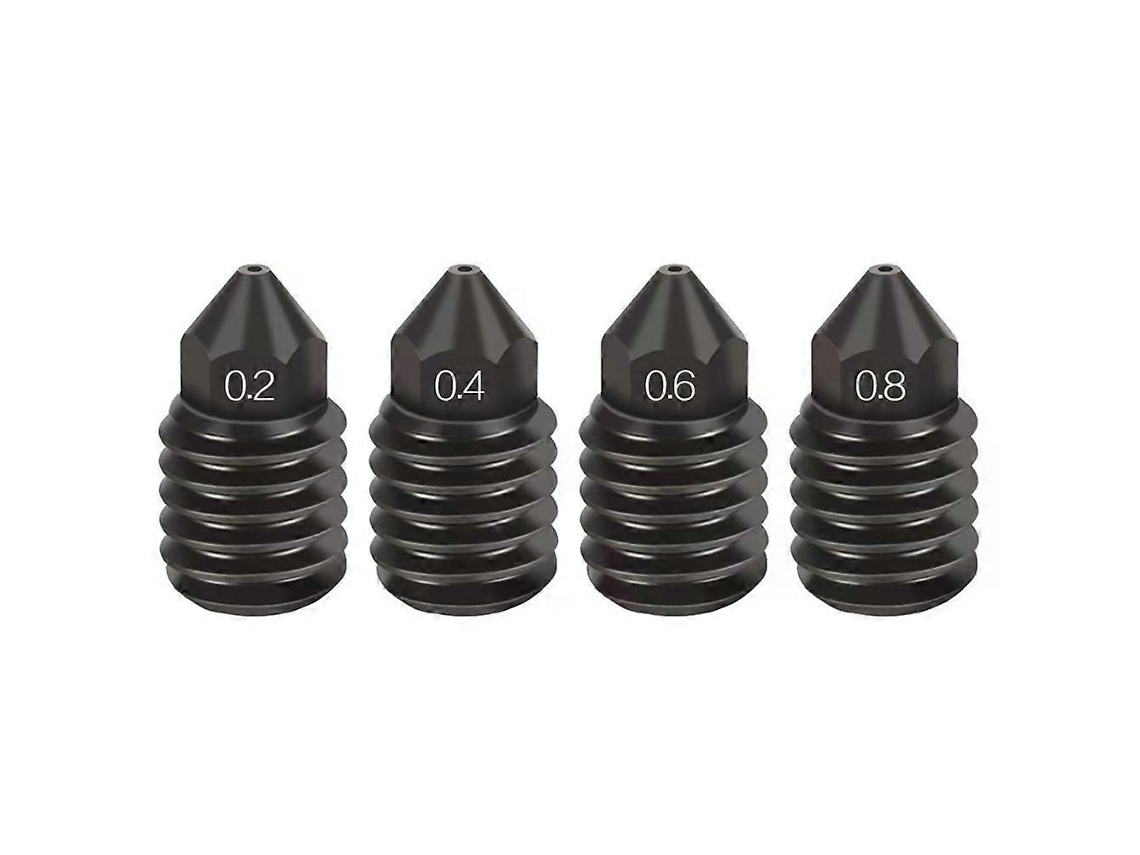 Bicos de aço endurecido para BAMBU LAB A1/h2d/min de 0,2 a 0,8 mm BAMBU LAB