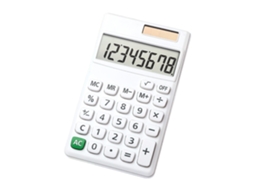 Calculadora Mecânica 8 Dígitos Solar E Lcd Botões Grandes Coloridos Cute Para Escola Escritório Casa