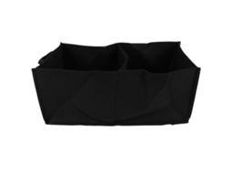 Bolsa de Plantio Não Tecido com 2 Compartimentos 30x60x25cm para Jardim
