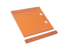 Placa Base De Máquina De Corte 30x28cm Con Margen De 3 Cm, Guía Para Sierra Circular Sin Perforar Para Carpintería
