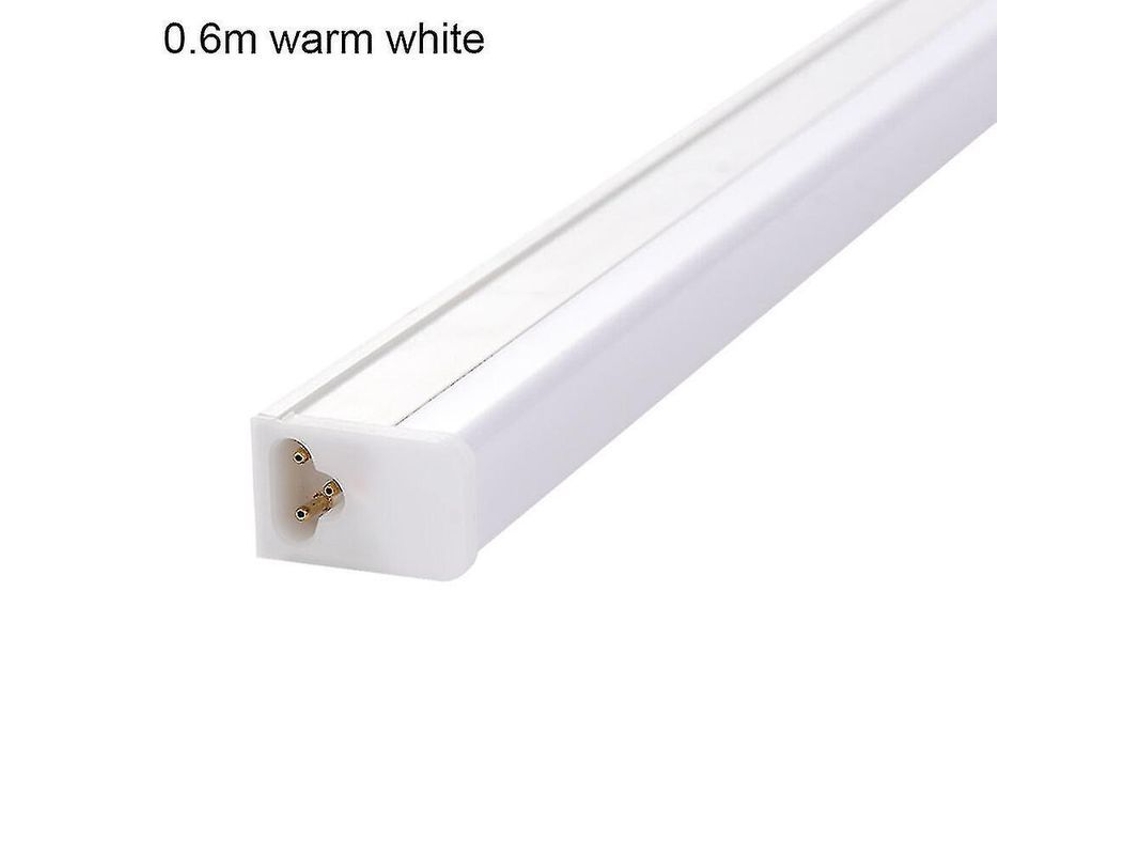 Tubo Led T8 5w 220v 480lm Luz Branca/quente 0.3m/0.6m Material Pc Vida Útil 10000h Luz Quente