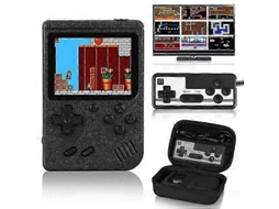 Mini Console De Videogame Retrô Portátil Com 400 Jogos Integrados, 8 Bits, 3 Polegadas E Controle Ly Ebike