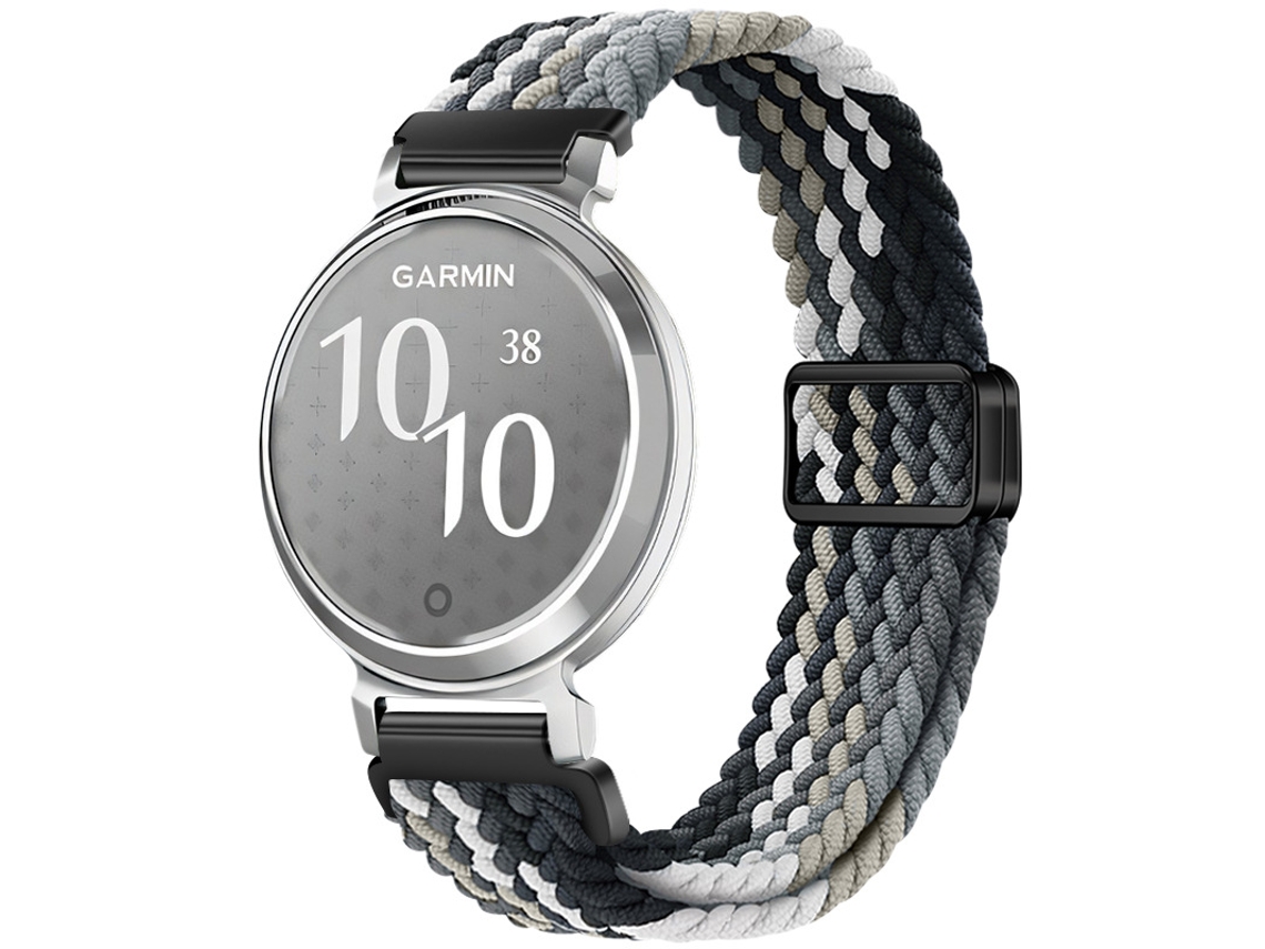 Bracelete Para Garmin Lily2 (14mm) Chocolate Preto Cuich
