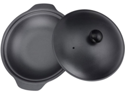 Panela de Ferro Fundido Inoomp de 16 Cm com Tampa, para Cozinhar Arroz e Outros Pratos em Casa para Uso Doméstico e CHABERLU