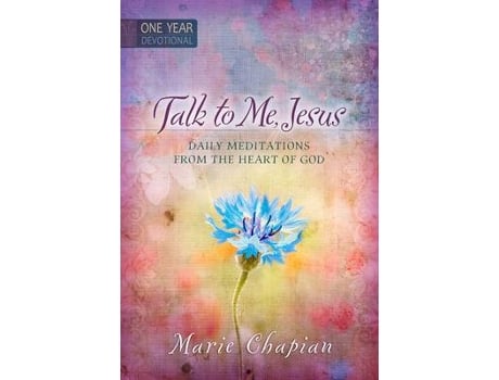 Livro 365 daily devotions: talk to me jesus de marie chapian (inglês)