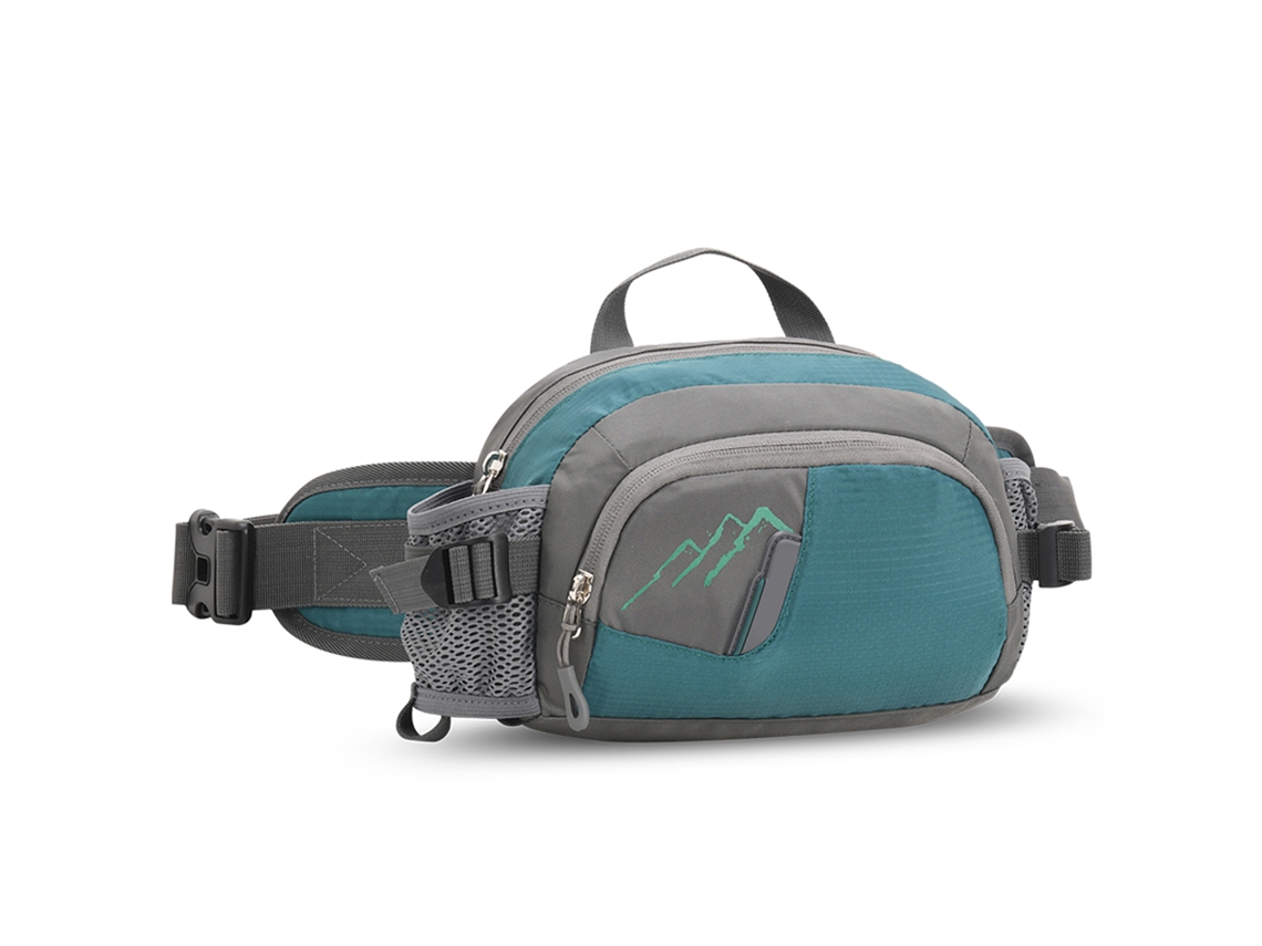 2026zentro-bolsa Cinto Leve Ajustável Com Porta Garrafa Malha Para Corrida Ciclismo Hiking Azul Lagoa