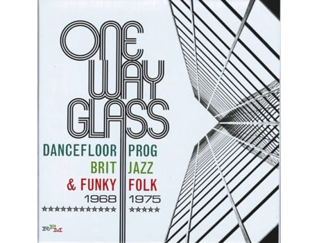 Box Set CD One Way Glass (Dancefloor Prog, Brit Jazz & Funky Folk 1968,1975)