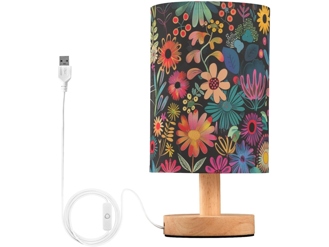 Luminária De Mesa Portátil Pequena, Preta, Em Formato De Gato, Para Uso Na Cabeceira Da Cama, Com Porta Usb