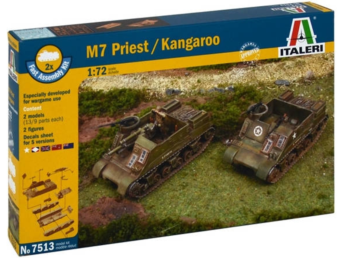 Modelismo ITALERI M7 PRIEST/KANGAROO