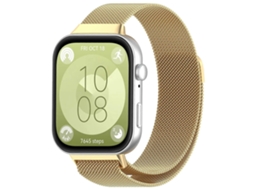 Xdfind Pulseira De Metal Milanesa Para Huawei Watch Fit3 / Fit4 / Fit4 Pro