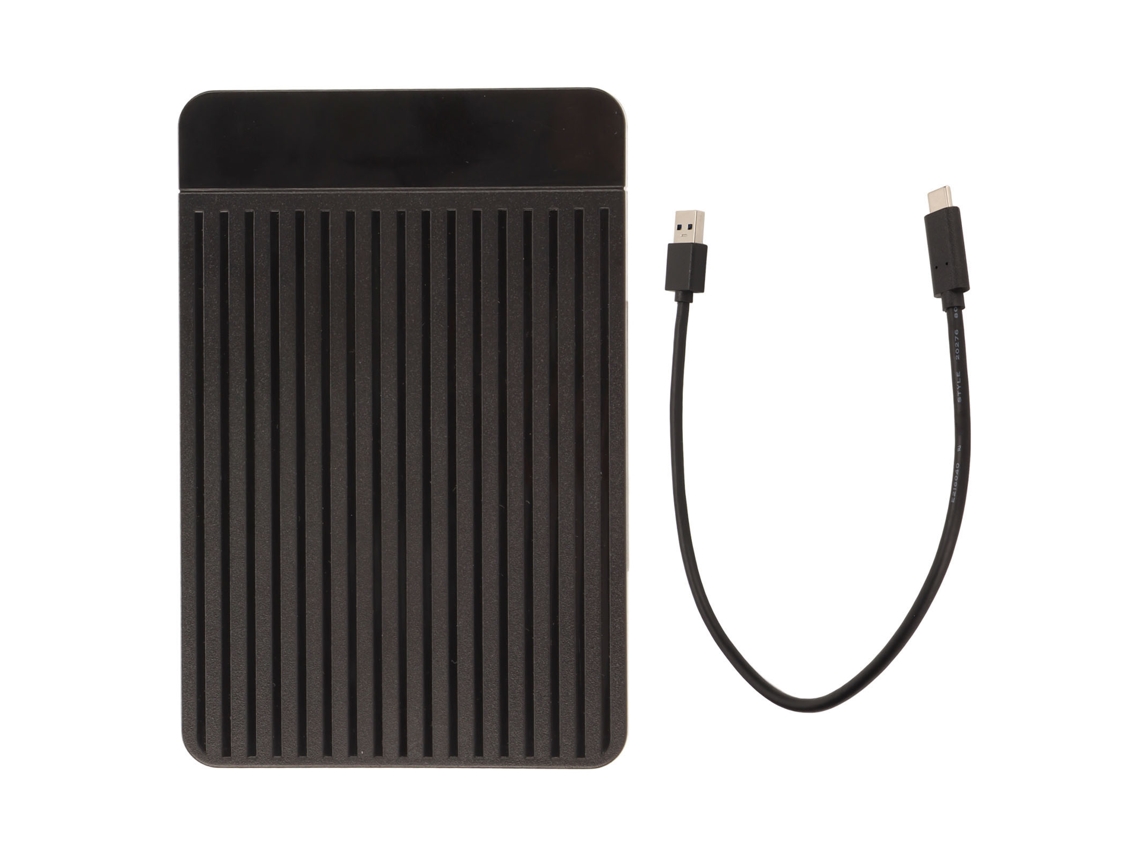 Caixa Externa para Hdd Ssd 2.5 Polegadas Interface Tipo C 6gbps com Suporte até 6tb Uasp Plug and Play