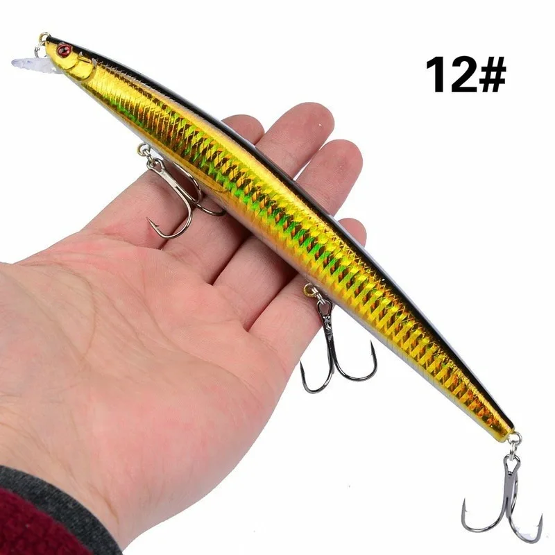 Isca Peixinho MDUG 18cm 24g com Ponteiro Laser Estilo 12