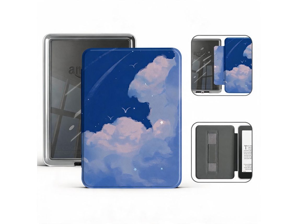 Capa Hibbent Protetora De E Reader Para Kobo Clara Colour N367/clara Bw N365/clara 2e N506 6 Polegadas (estilo Separável-yu163)