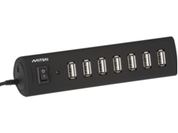 Hub MITSAI H500 (Outlet Caixa Aberta - USB 2.0 - 7 Portas - Preto)