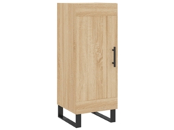 Sideboard, Sideboards Vidaxl Marrom Madeira Processada (n/a)