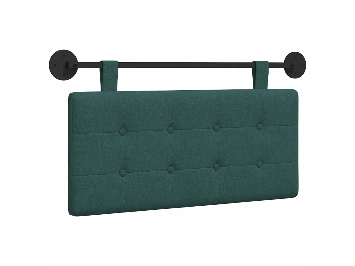 Conjunto 1 Cabeceira De Quarto Vidaxl Verde Tecido (100 X 55 X 5 Cm)