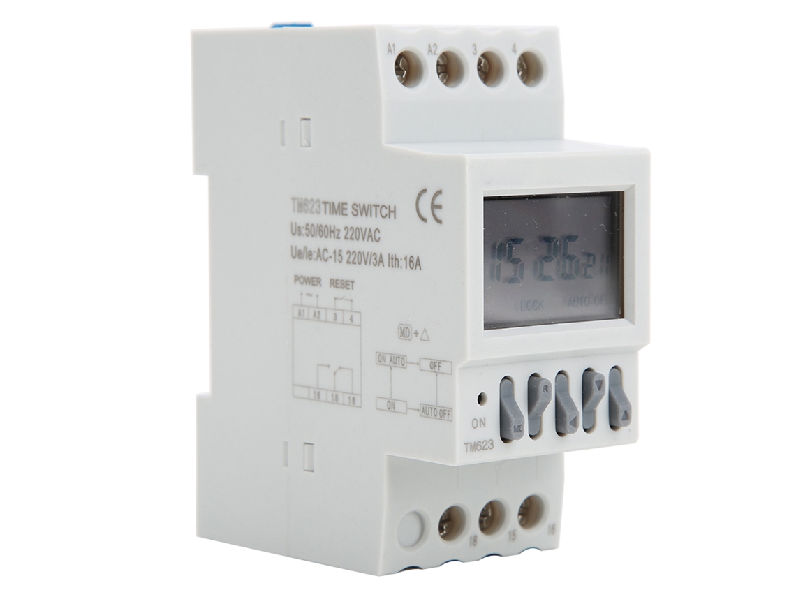 Laxiscreed Interruptor Timer Com Ajuste Automático Por Latitude E 8 Programações Personalizadas