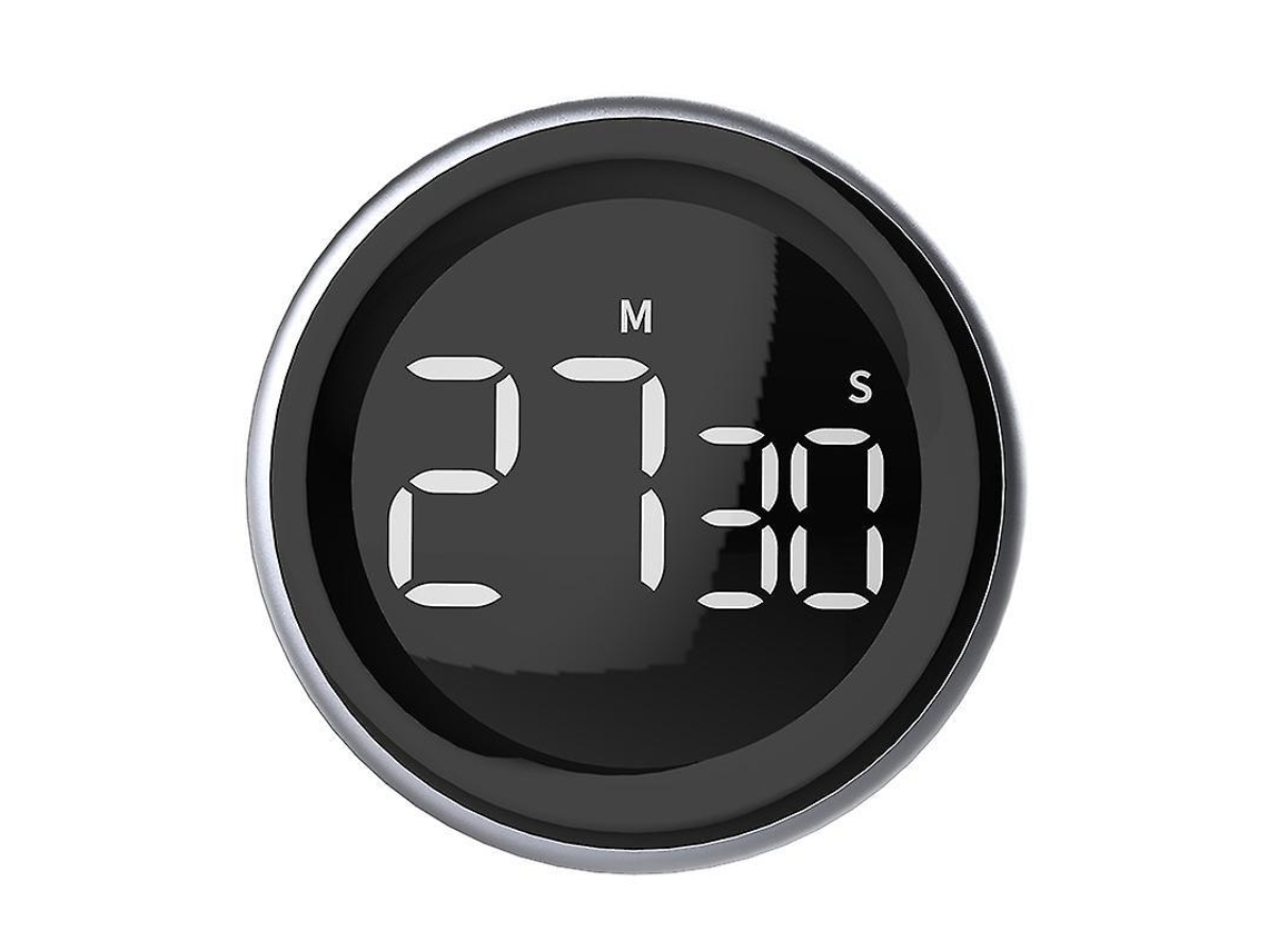 Temporizador De Cozinha Digital Com Função De Contagem Regressiva, Cronômetro, Preto 8029mm Slowmoose
