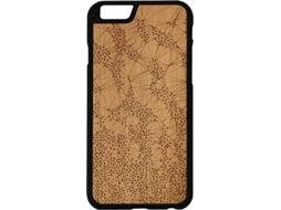 Capa iPhone 6, 6s, 7, 8 G-CODE Generative Delaunay Castanho