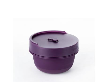 Marmita Dobrável Beanto Bowl 1.35l Roxo