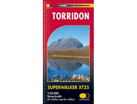 Livro Torridon de Harvey Maps (Inglês)