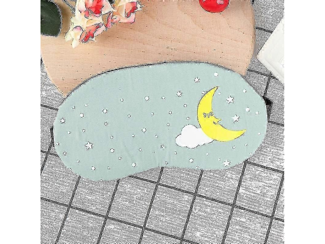Máscara de Dormir de Algodão com Estampa de Desenho Animado, Modelo 2026, para Auxiliar no Sono. TAISHENGDA