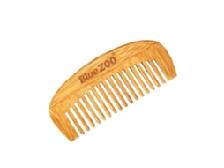 Kit De Pente De Madeira Bluezoo Portátil Pente Em Forma Crescente Ferramentas De Cuidado Do Cabelo