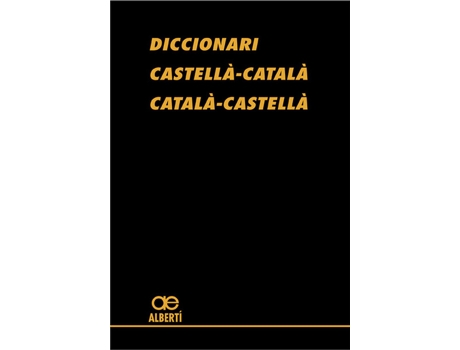Livro Diccionari Gran Castellà-Català Català-Castellà de Santiago Albertí (Catalão)