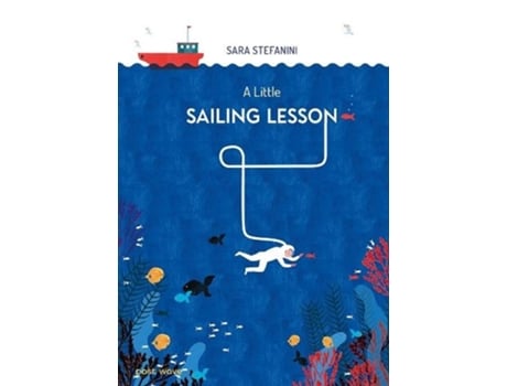 Livro A Little Sailing Lesson de Sara Stefanini (Inglês)