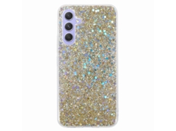 Compre Capa Protetora De Tpu Macio À Prova De Choque Para Samsung Galaxy A16 5g / A16 4g Com Design Brilhante E Dourado