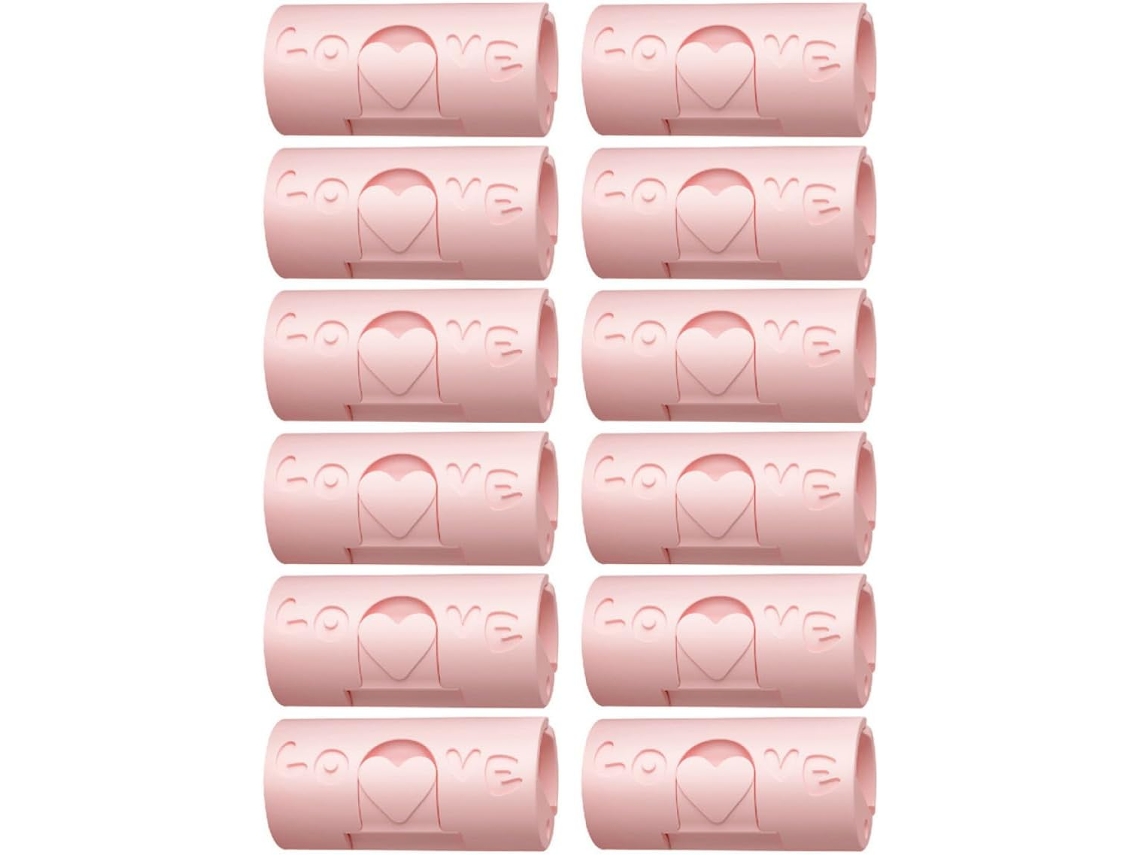 Conjunto Coheali de 12 alfinetes de capa Abs Edredom rosa para meninos