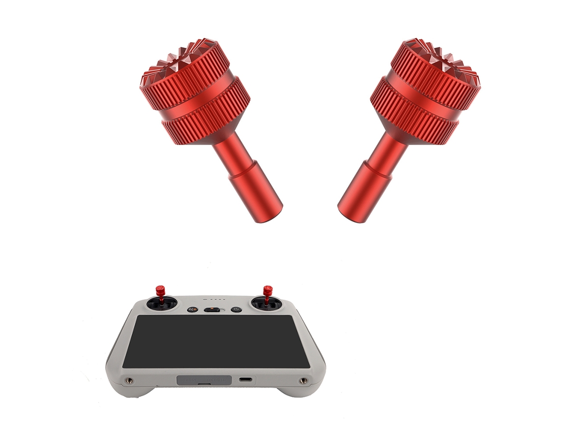 Primerox alavanca de Controle Remoto Alumínio para Mini 3 Pro Peça de Substituição Antiderrapante