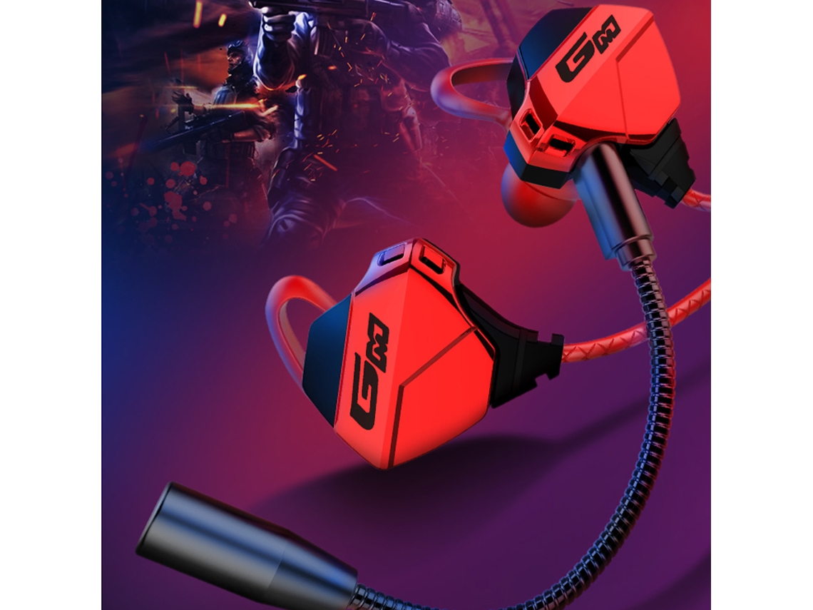Fone De Ouvido Gamer Profissional 3.5mm Com Microfone
