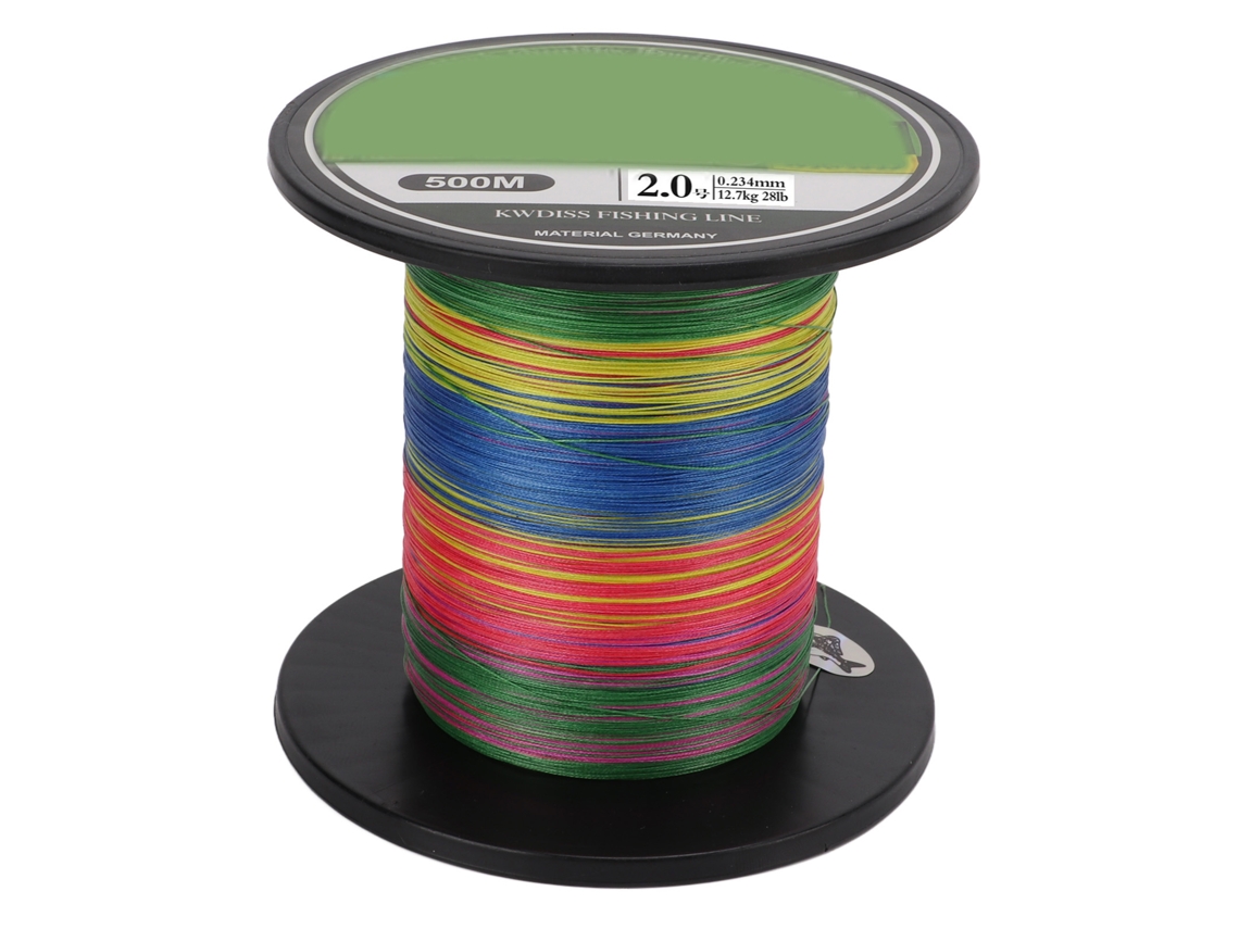 Linha de Pesca PE 500m 8 Linhas com S/MARCA