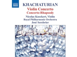 CD Koeckert/Serebrier/RPO - Violinkonzert/Concerto-Rhapsody (1CD)
