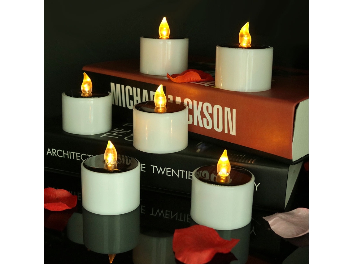 Velas Solares Led Intermitentes (sem Chama)