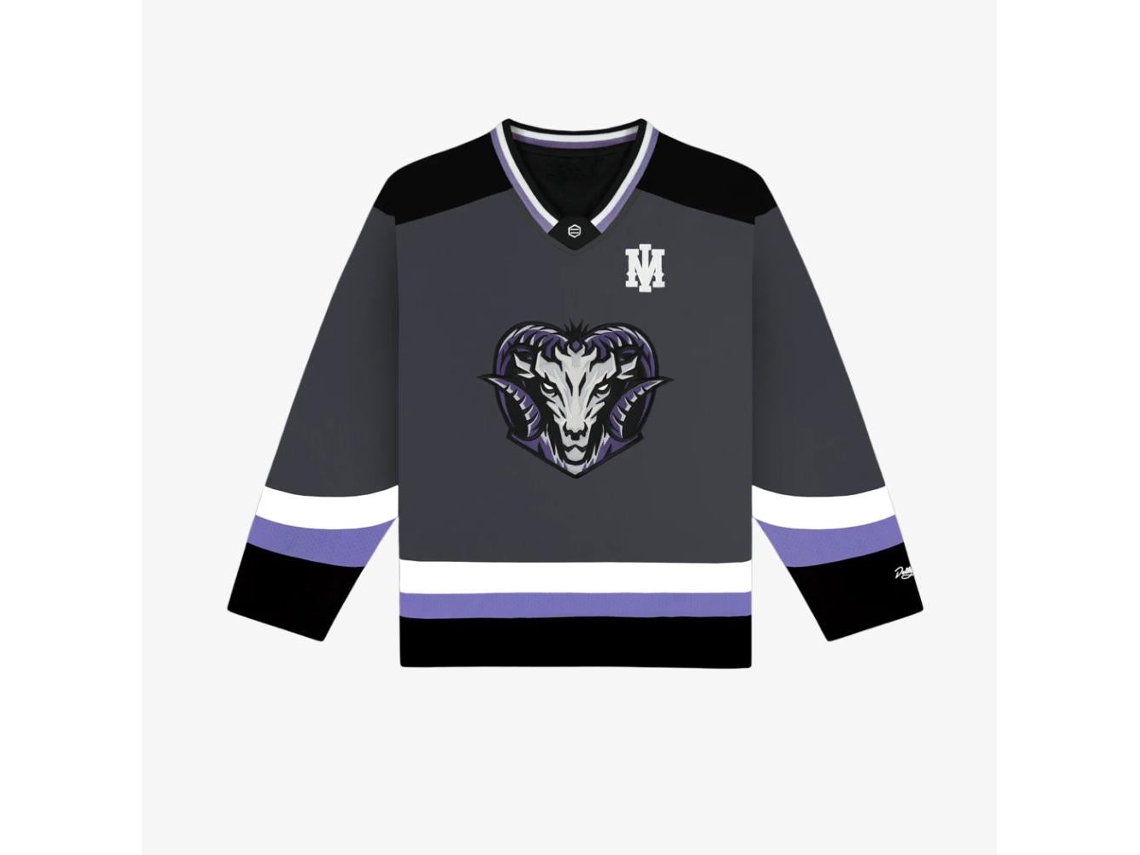Sweatshirt Dolly Noire Goat Hockey Cinzento