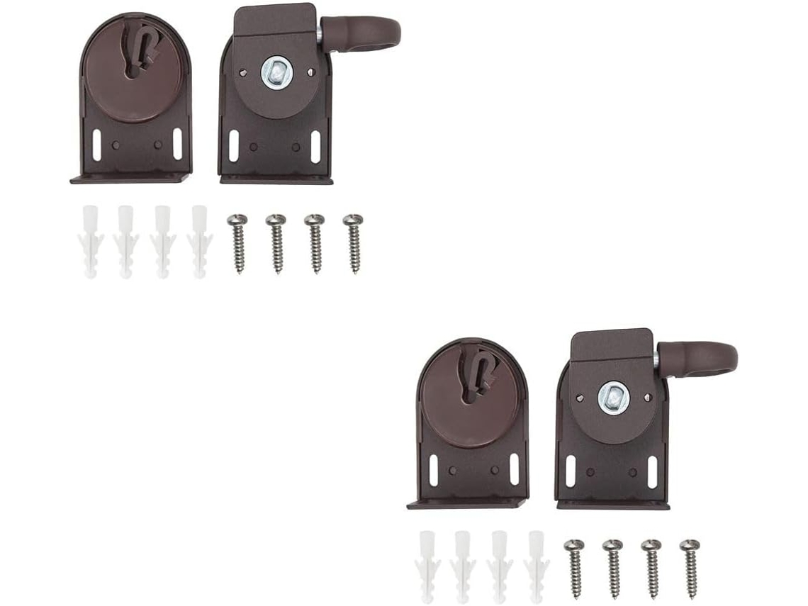 Conjunto De 2 Suportes Instalação Para Persianas, Peças De Reposição Para Toldos, Kit De Manivela Sem Fio Para Persianas