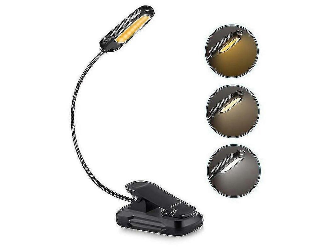 Luminária De Leitura, Recarregável Via Usb, Com 9 Leds E 3 Modos De Brilho Nostalgia88 (pilhas Não Incluídas)