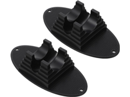 Tehaux Rack De Stationnement Scooter 2 Peças Plástico Para Rodas Moyennes 95-120mm Acessórios Armazenamento E