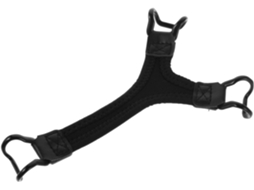 Suporte De Pulso Triangular Preto Para Tablets De 8 A 8,5 Polegadas.