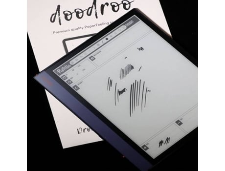 Protetor Doodroo Onyx Boox Tab Ultra Preto 2 Peças Para Uma Sensação Real de Escrever no Papel (c)