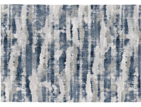 Tapete RUGS&RUGS Lusaka (Azul - 80x150 cm - Algodão)