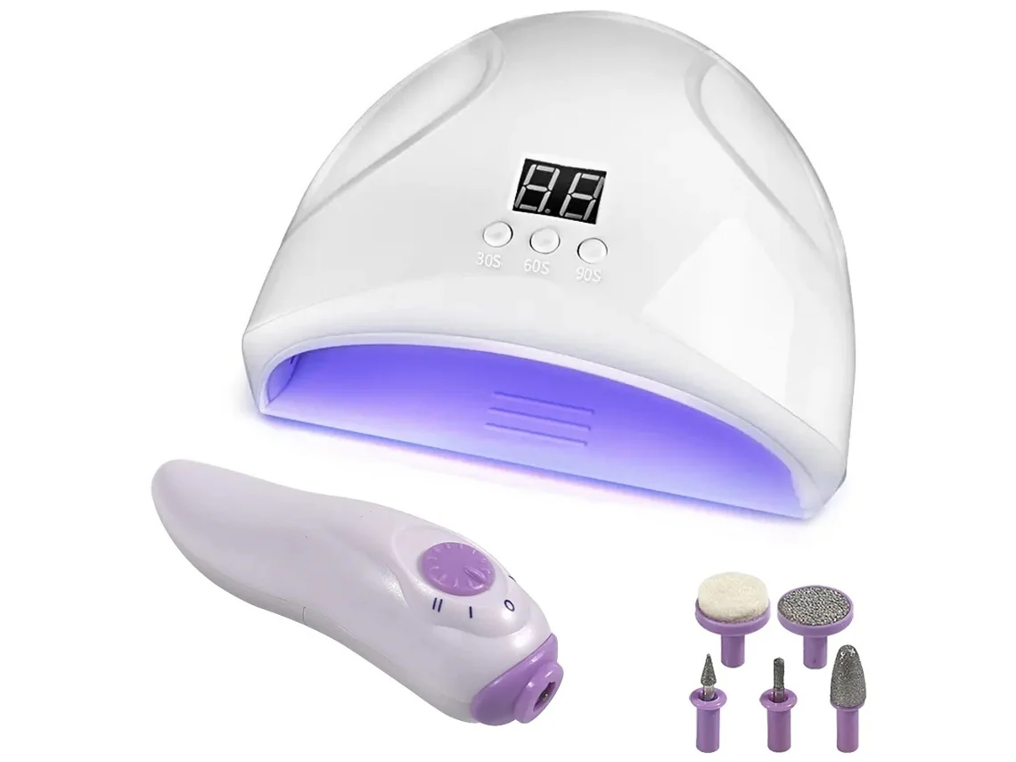Lâmpada Uv Para Unhas Secagem De Unhas Lâmpada Para Unhas 12w Brilvibera