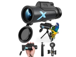 Telescópio Monocular De Alta Potência 12x50 Com Tripé Para Smartphone Bolsa Portátil Visão Grande Com Prisma Bak4 E Tecnologia De Lente Fmc Bestvite