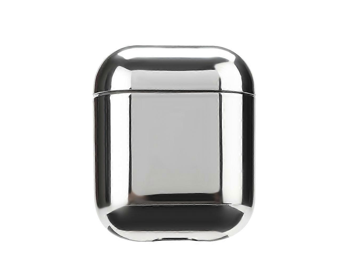 Capa Protetora À Prova De Choque Em Policarbonato Eletrogalvanizado Para Fones De Ouvido Airpods 1/2