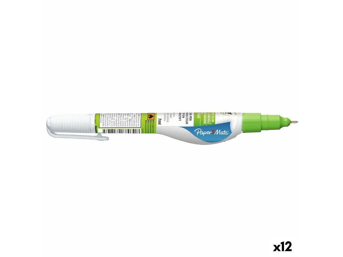 Lápis Corretor Paper Mate Np10 7 Ml 12 Unidades