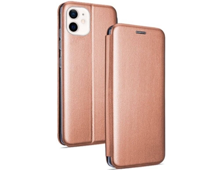 Funda  Flip Cover para iPhone 12 mini Elegance Rose Gold