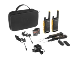Walkie-Talkie MOTOROLA T82 Extreme Duo (16 Canais - 121 Sub-Canais - Até 10 Km - Até 18h - Preto)