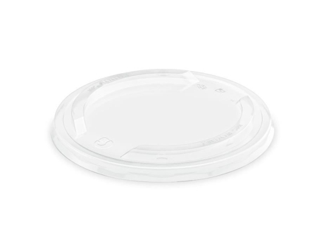 50 Tampas para Caixas Redondas para Salada 1000, 750, 480ml D. 150 mm em PET cristal - D-WORK